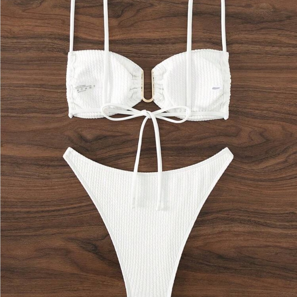 White Bikini Set - Picture 3 of 5